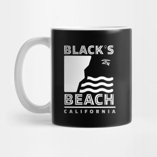 Black's Beach California Mug